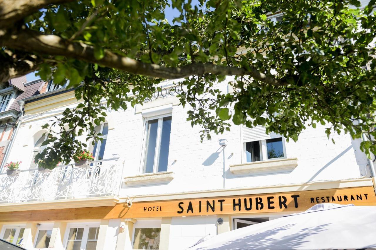 Logis Le Saint Hubert Hotell Haybes Exteriör bild